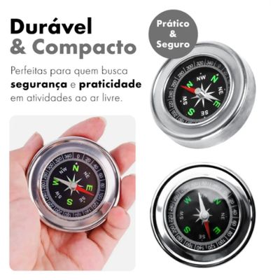 Bússola Profissional Caça Trilha E Apito Inhambu Açu 03