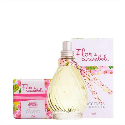Kit L'occitane Carambola Colônia + Sabonete Perfumado