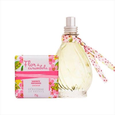 Kit L'occitane Carambola Colônia + Sabonete Perfumado