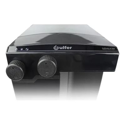 Purificador de água Compact Duo Ulfer Preto - Água purificada e Gelada – alcalino e bacteriológico 127v