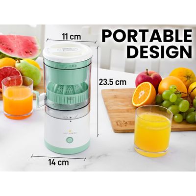Espremedor Elétrico Liquidificador portátil, copo de suco USB, mini multifuncional recarregável, extrator de frutas