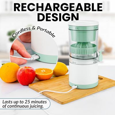 Espremedor Elétrico Liquidificador portátil, copo de suco USB, mini multifuncional recarregável, extrator de frutas