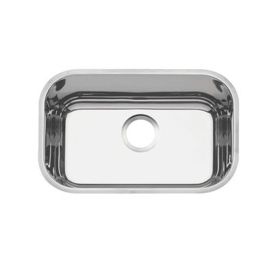 Cuba de embutir Tramontina Lavinia 47 BL em aço inox alto brilho 47x30 cm