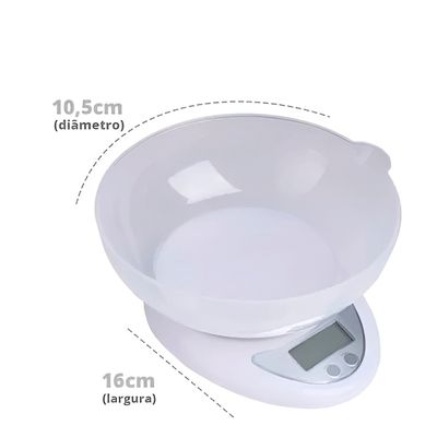 Balança Culinária 5kg Digital Alimentos