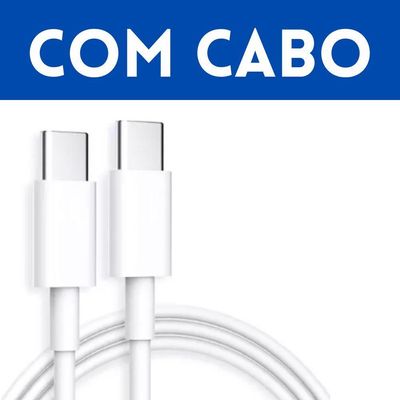 Carregador 20w Completo C- Cabo Para Moto G8 Play