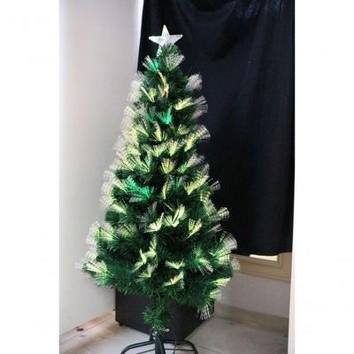 Arvore De Natal Fibra Optica Efeito Cachoeira 90cm A090