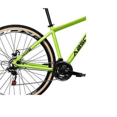 Bicicleta Aro 29 Absolute Nero 5 Câmbios Shimano Deore-altus 27v Freio Hidráulico Garfo C-trava Verde Tam: 21