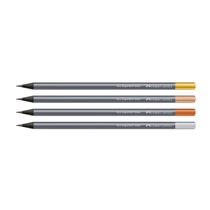 Lápis Grafite Faber-Castell SuperSoft Glam Cromado