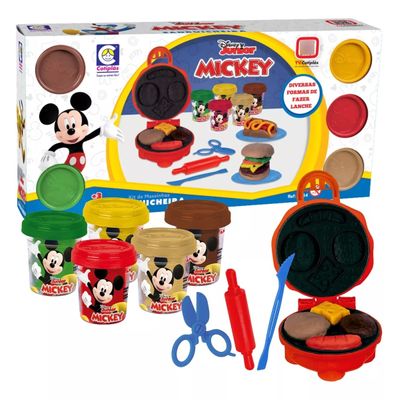 Massinha De Modelar  Disney Junior Sanduicheira Do Mickey - Cotiplás 2684