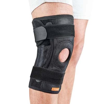 Joelheira Hidrolight Relieve - Preto U / PRETO