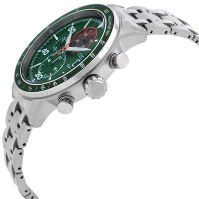 Relógio Citizen Masculino Ref: Ca0851-56x Solar Prateado Cronógrafo Eco-Drive