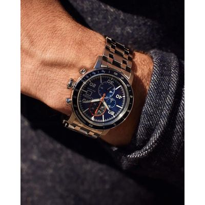 Relógio Citizen Masculino Ref: Ca0850-59l Solar Prateado Cronógrafo Eco-Drive
