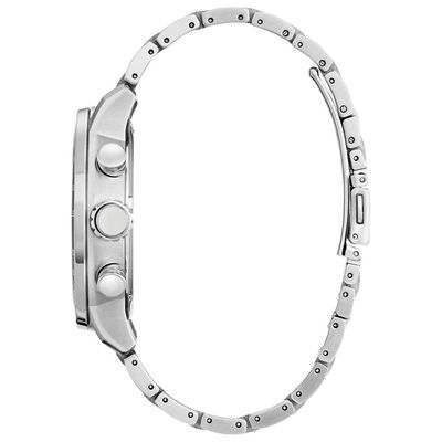 Relógio Citizen Masculino Ref: Ca0850-59l Solar Prateado Cronógrafo Eco-Drive