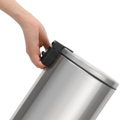 Lixeira Loop Aço Inox Polido Balde Interno e Pedal 20 Litros - Tramontina 94547/020