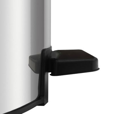 Lixeira Loop Aço Inox Polido Balde Interno e Pedal 20 Litros - Tramontina 94547/020