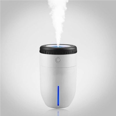 Umidificador Difusor Portátil USB Rosa com LED – Aromaterapia e Cromoterapia Usb Lens Aroma Cor:Branco