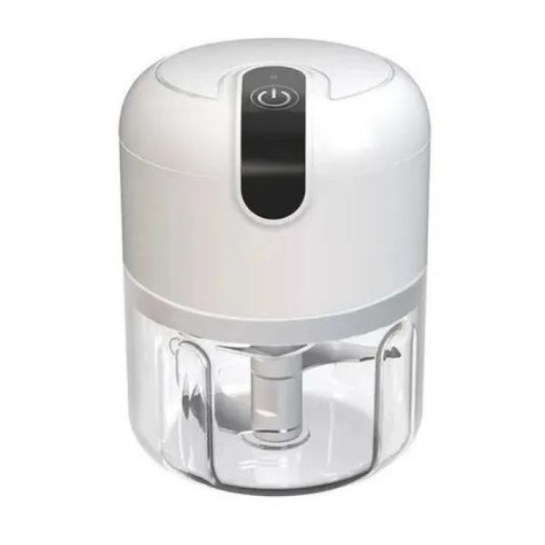 Mini Processador Usb De Alimentos Eletrico Branco