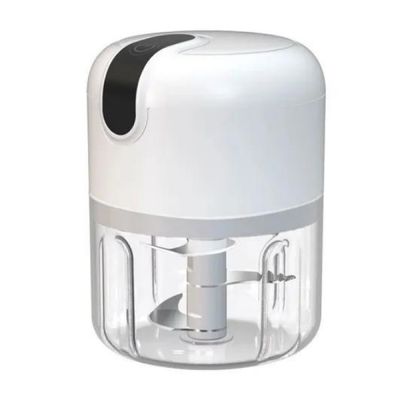 Mini Processador Usb De Alimentos Eletrico Branco