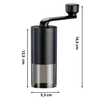 Moedor de Café Manual Manivela Silencioso