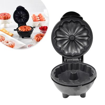 Mini Máquina De Fazer Bolo Assar Portátil Vermelho