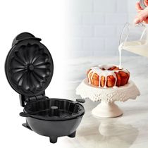 Mini Máquina De Fazer Bolo Assar Portátil Vermelho