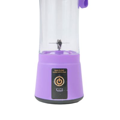 Mini Liquidificador Juice Cup Portátil Elétrico Lilás