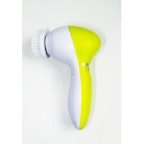 Massageador Facial 5 Em 1 Limpeza Pele Esfoliante Portatil Beleza Cor:Verde