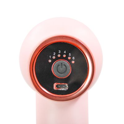 Massageador Eletrico Muscular Vibratorio Corporal Rosa