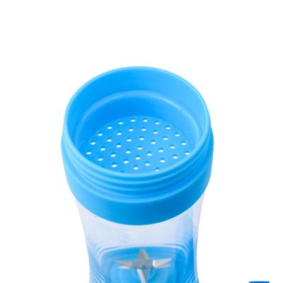Juice Cup Mini Liquidificador Portátil Elétrico USB Recarregável 380ml Azul