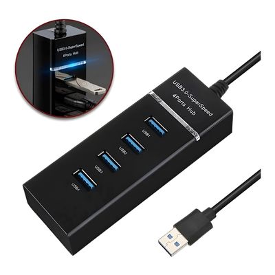 Hub Cabo Usb 3.0 Extensor Adaptador 4 Portas Hd