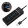 Hub Cabo Usb 3.0 Extensor Adaptador 4 Portas Hd