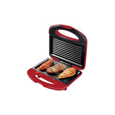 Grill e Sanduicheira Mondial Inox Red S19 Vermelha Inox - 800W 127V