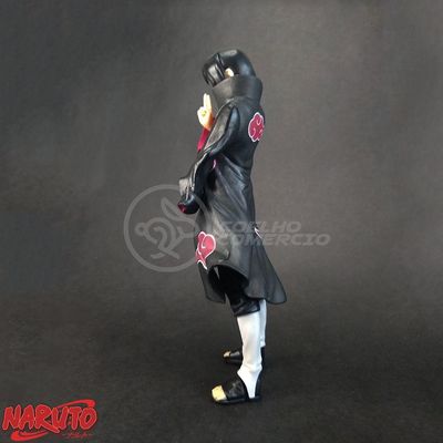 Brinquedo Action Figure Itachi Uchiha Akatsuki 18Cm Colecionável Universo Shippuden Ninja Ultimate