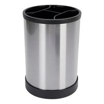 Porta Utensílio Giratório Aço Inox Escorredor