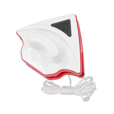 Limpador De Vidros Magnetico para Janelas Cor:Vermelho