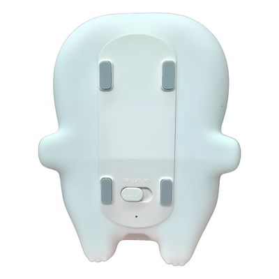 Luminária Infantil Hipopótamo em Silicone com LED 3 Níveis Luz Quente Recarregável USB 1200mAh