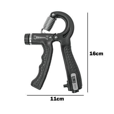 Hand Grip Mão Ajustavel 60kg C/ Contador Cor:Preto