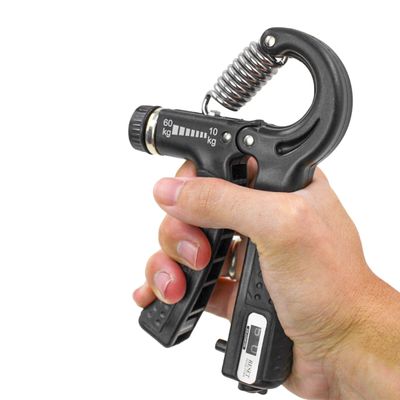 Hand Grip Mão Ajustavel 60kg C/ Contador Cor:Preto