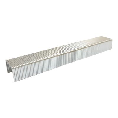 Grampos Retos 8mm Aço Galvanizado com 1000 Peças