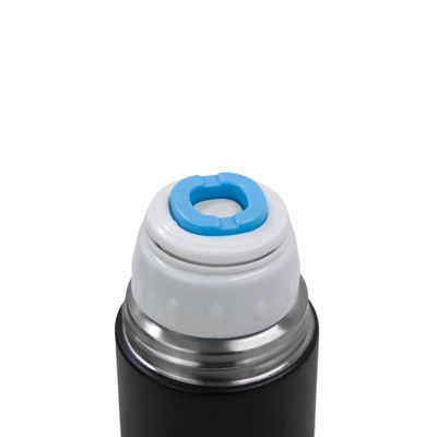 Garrafa Térmica Parede Dupla 3 Copo Aço Inox Squeeze 500ml Cor:Bege