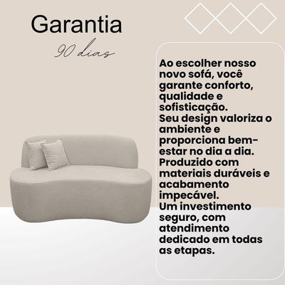 Sofá Minimalista Orgânico 2 Lugares Sala Bouclé Verde Musgo