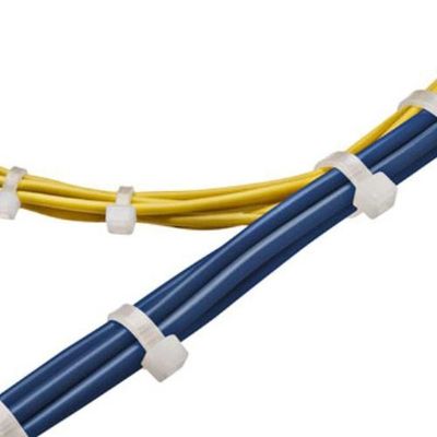 Abraçadeira Cinta 4,8 X 200mm Branca - Kit Com 100 Unidades
