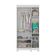 Guarda-roupa Infantil 92cm 3 Portas E 2 Gavetas Allegra Multimóveis Mp4442 Branco/madeirado Branco/madeirado