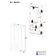 Guarda-roupa Infantil 92cm 3 Portas E 2 Gavetas Allegra Multimóveis Mp4442 Branco/madeirado Branco/madeirado