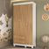 Guarda-roupa Infantil 92cm 3 Portas E 2 Gavetas Allegra Multimóveis Mp4442 Branco/madeirado Branco/madeirado