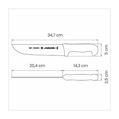 Faca passador 8"