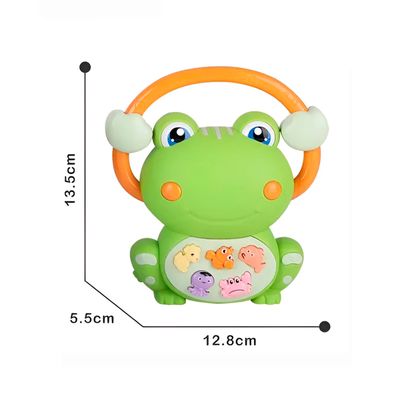 Brinquedo Sapinho Musical Interativo – Educativo com Sons de Animais e Melodias