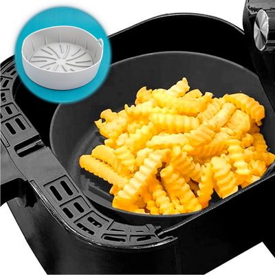 Forro Para Air Fryer De Silicone Forma Reutilizavel