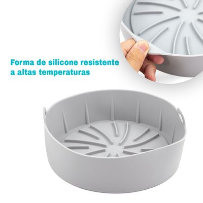 Forro Para Air Fryer De Silicone Forma Reutilizavel