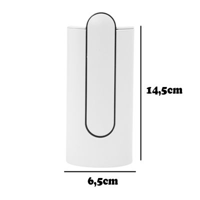 Bebedouro Bomba Eletrica Para Galão de Agua Dispenser Recarregavel Dobravel Garrafão USB - Cor:Branco